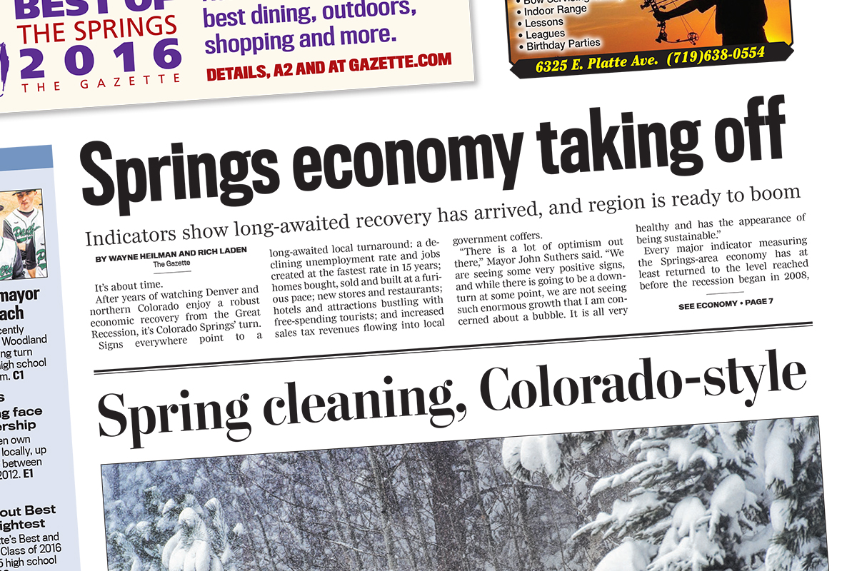 Springs Economy Taking Off